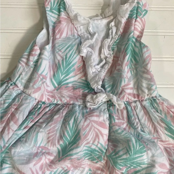 Tommy Bahama Kids Toddler Girls Tropical Palm Leaves Sun Dress Size 3T - Picture 12 of 12
